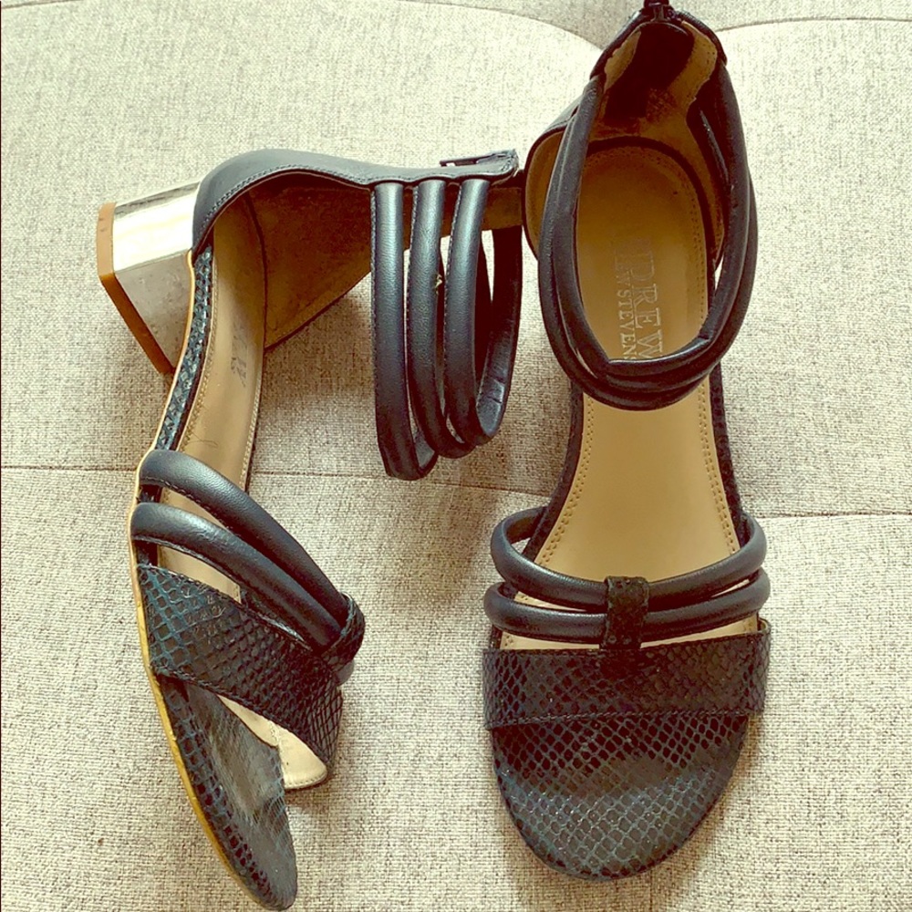 Navy Sandals